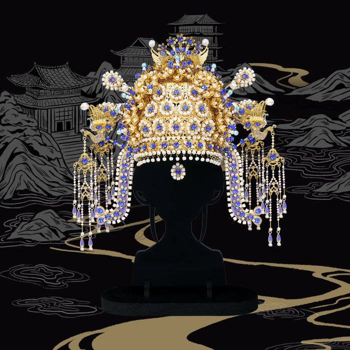 3D Metal Puzzle Kit Sui Dynasty Phoenix Crown