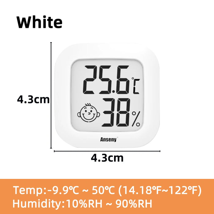 Lcd Digital Thermometer Hygrometer Indoor / Outdoor Temperature & Humidity Meter