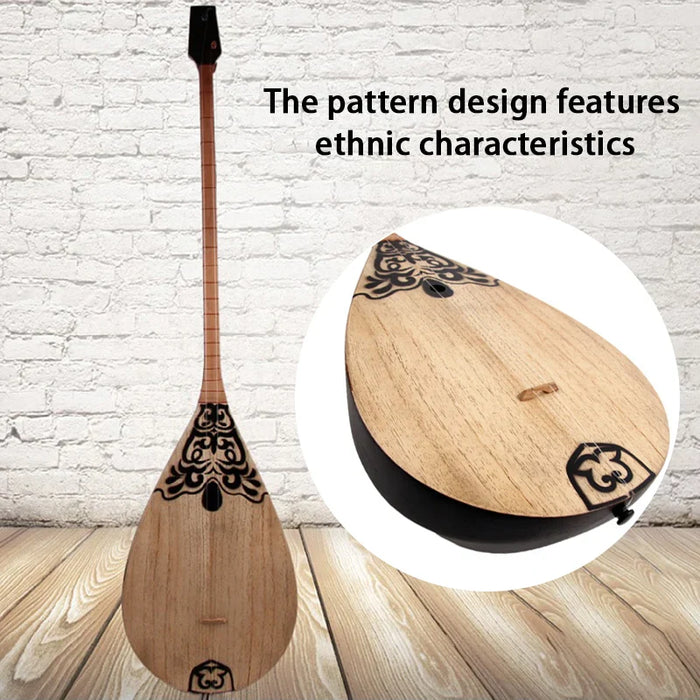 Handmade 95Cm Dombra For Kazakh Music Performance