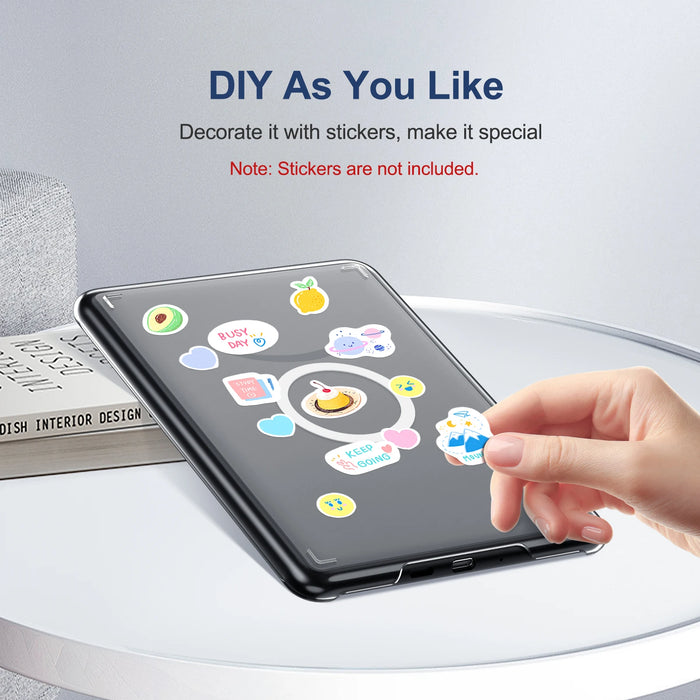 For 7 Inch Kindle Paperwhite Signature Edition 12Th Gen-2024 And Kindle Coloursoft-For Magsafe Thin Transparent Magnetic Case