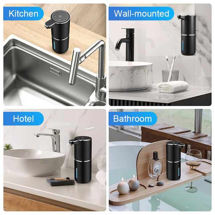 Touchless Foam Soap Dispenser Rechargeable Infrared Sensor 380Ml