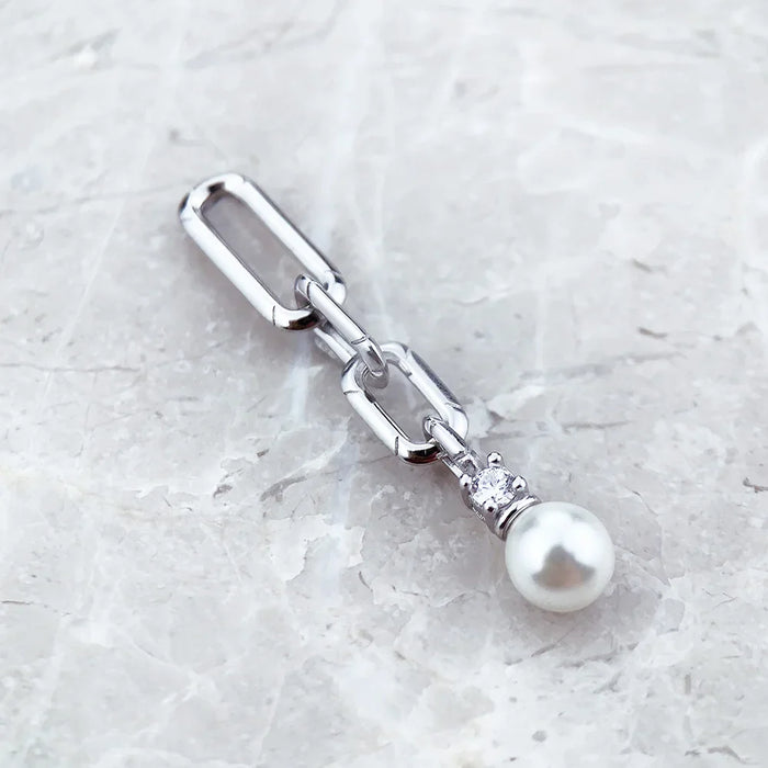 925 Sterling Silver Freshwater Pearl Earrings For Women