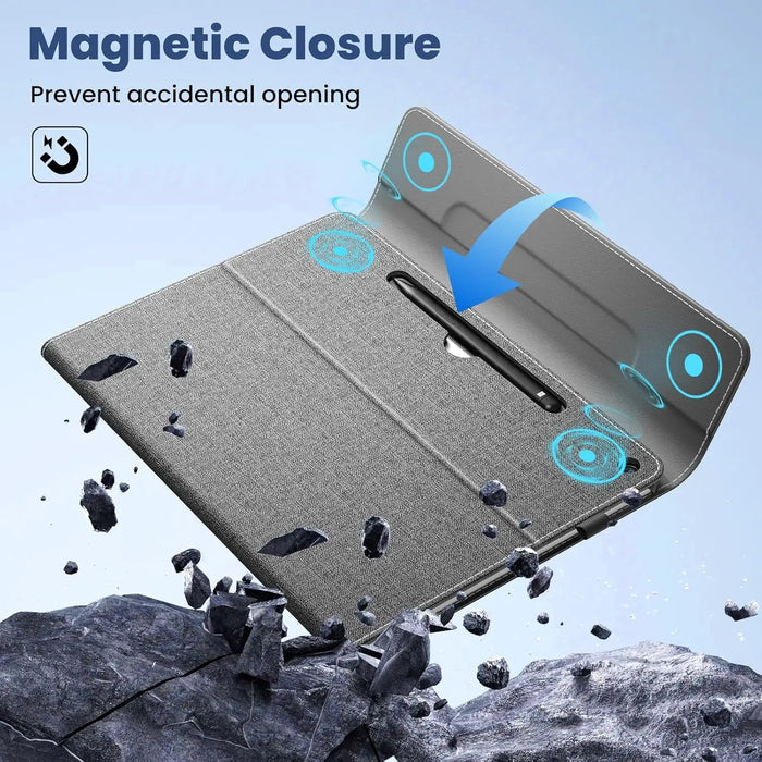 For Microsoft Surface Pro 12 Inch 1St Edition 2025 Lightweight Protective Business Case With Multi-Angle Stand & Stylus