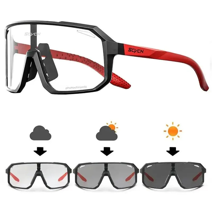 Photochromic Cycling Sunglasses For Outdoor Sports