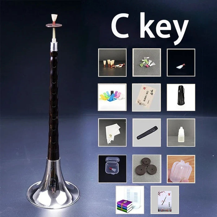 Traditional Chinese Ebony Suona Set For Beginners And Adults