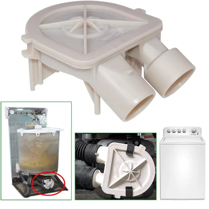 3352493 Washer Drain Pump Replacement Part Compatible With Whirlpool Washeres Replaces 3352492 3352493 3348015 3348014 3348215