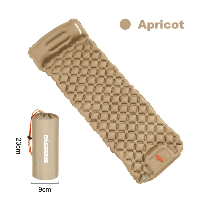 Ultralight Inflatable Camping Mattress With Built In Pump