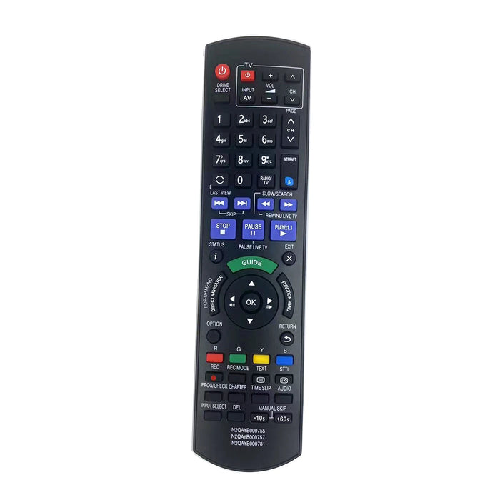 For Panasonic Dmr-Bwt720 Dmr-Bwt820 Dmr-Bwt730 Dmr-Bwt945 Dmr-Bwt835 Blu-Ray Disc Dvd Recorder N2Qayb000755 Remote Control