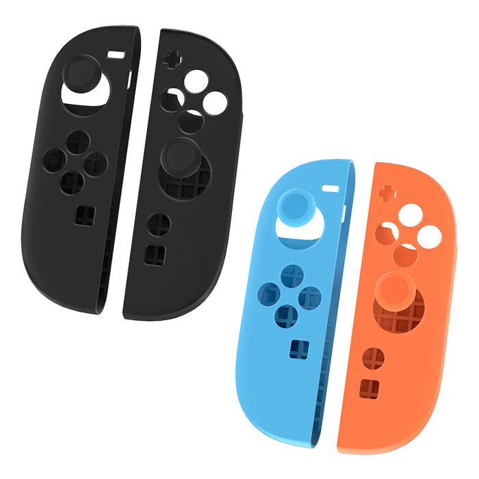 Silicone Handle Case For Switch 2Joy-Con Anti-Slip Protective Skin Protection Shell With 2 Thumbstick Grips Caps For Switch 2