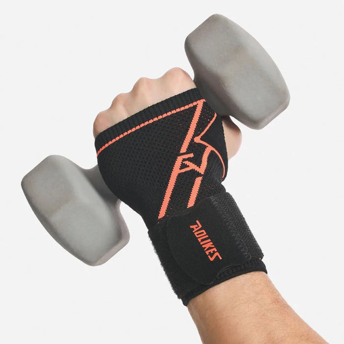 Arthritis Gloves With Wrist Support Elastic Hand Brace For Sprains & Sports