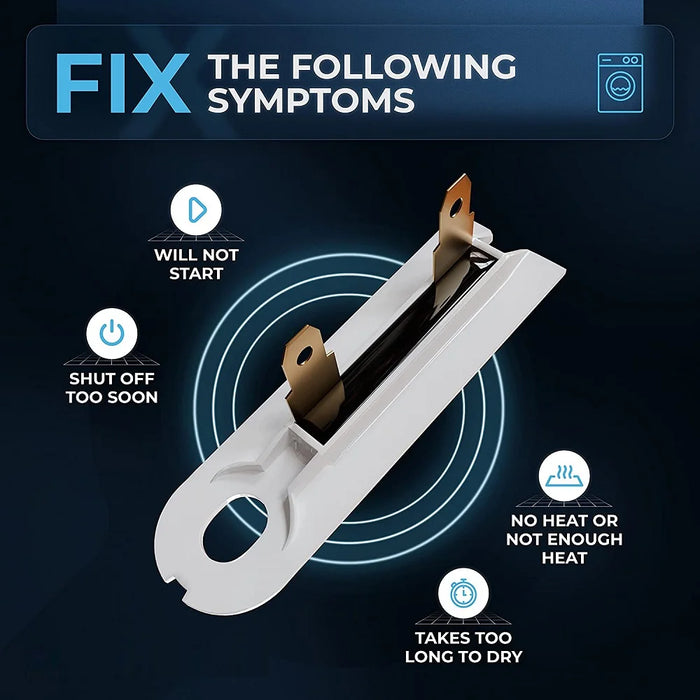 3392519 Dryer Thermal Fuse Replacement Part Fit For Whirlpool Kenmore Ap6008325 3388651 694511 80005 Wp3392519Vp