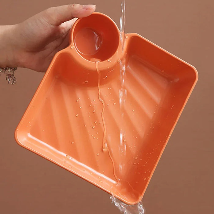 4 Piece Dumpling & Chicken Plate Set Creative Plastic Dishes