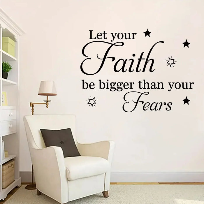 Motivational Star Wall Stickers For Home Decor