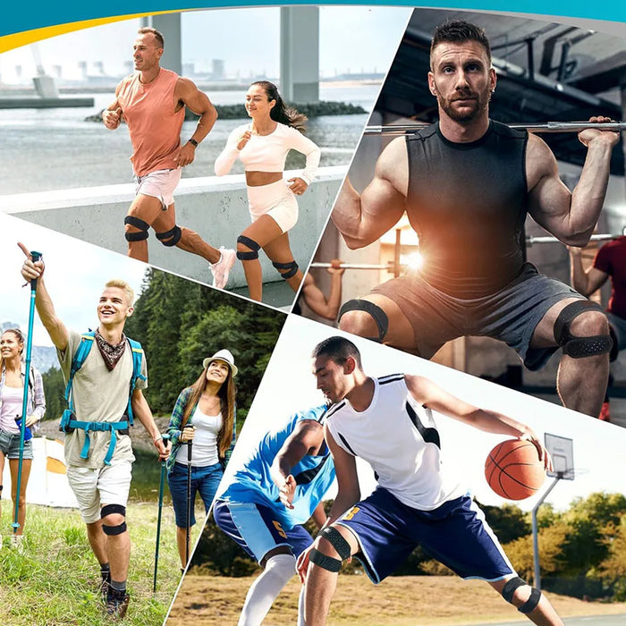 Knee Strap For Pain Relief Dual Patella Brace For Running Tennis Arthritis Tendonitis