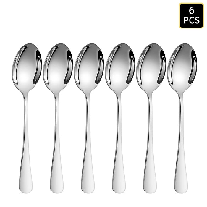 4 / 6 / 16 / 24 Piece Stainless Steel Cutlery Set For Family Dinner Or Hotel