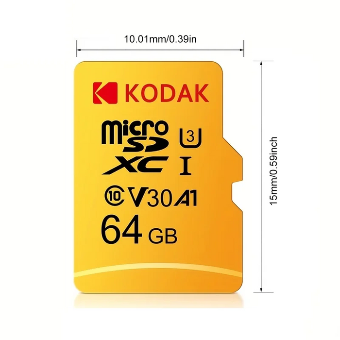 Kodak High Speed 256gb Micro Sd Card Class10 For Phone / Camera