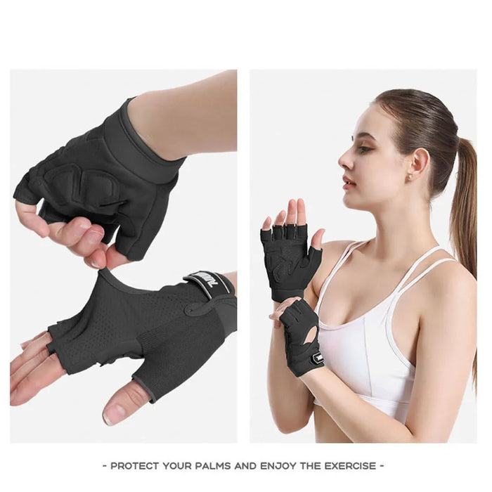 Breathable Fitness Gloves For Women & Men Gym Cycling Exercise Training