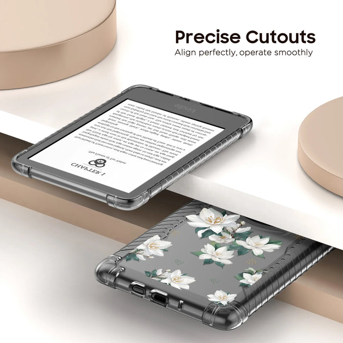 For 6 Inch All-New Kindle 11Th Generation-2022 Release Ultra Clear Soft Flexible Transparent Tpu Skin Bumper Back Case