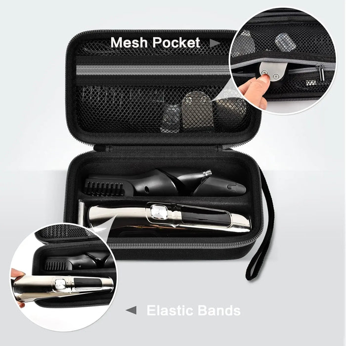 Travel Case For Ufree/Brightup Fk 8788T/Wahl 9916 817V Beard Trimmer Electric Razor Bag Bag Only