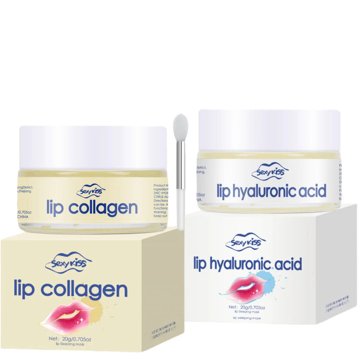 20G Deep Hydration Lip Mask Hyaluronic Acid & Collagen Day / Night Gift Option