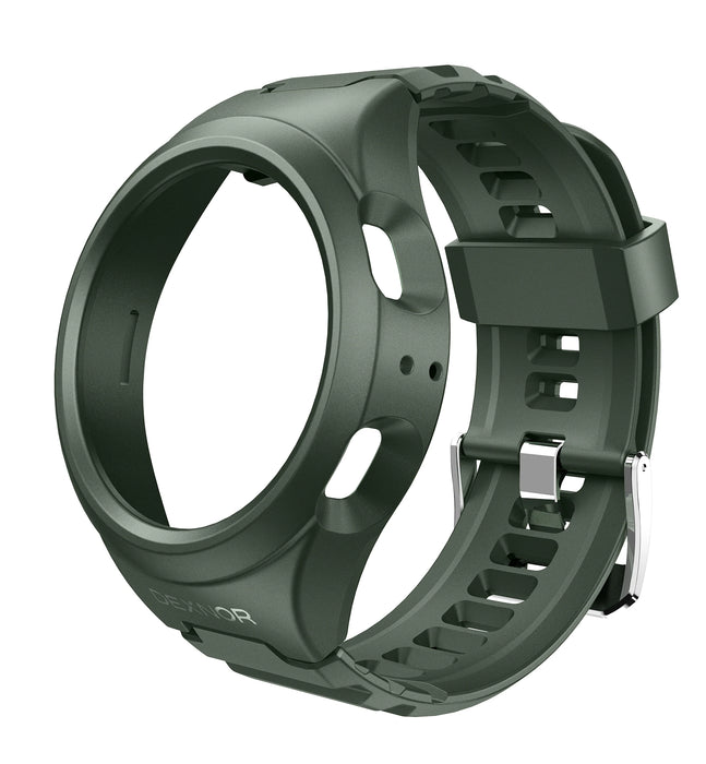 For Samsung Galaxy Watch 4 5 Band With 44Mm Case With Adjustable Strap Band Shockproof Uni-Body Design Case