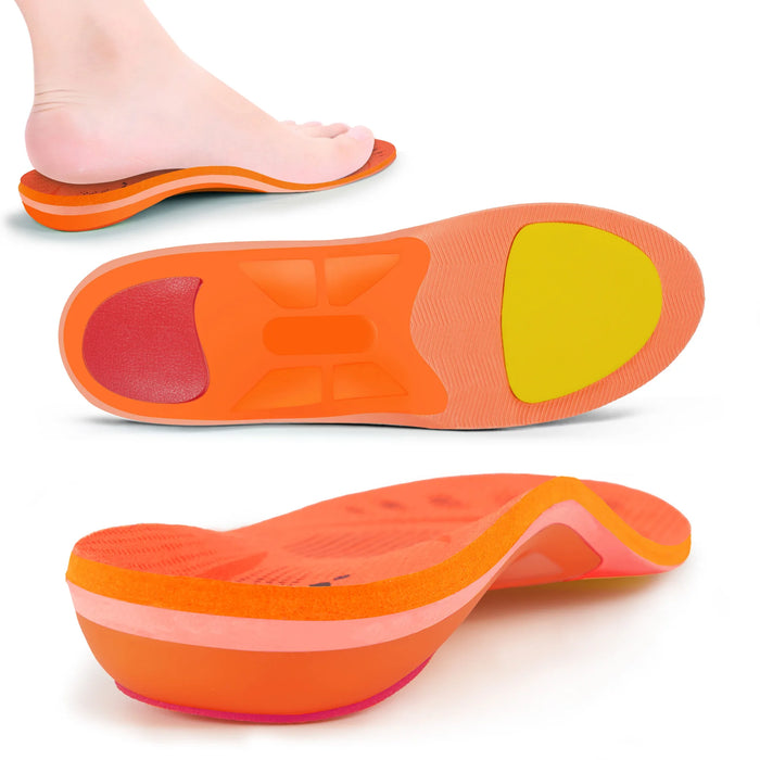 3 Pairs Orthopedic Insoles For Plantar Fasciitis Relief