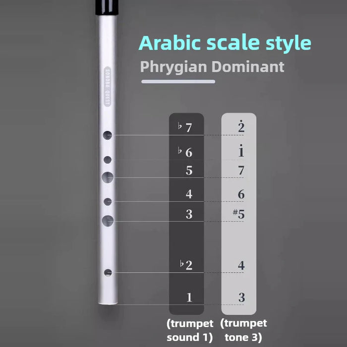 Arabic High Pitched D Key Flute For Adults