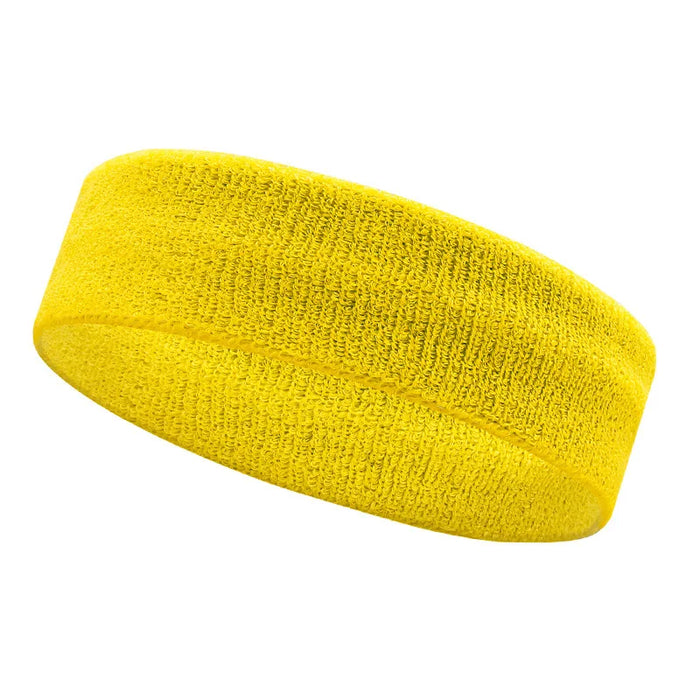Sport Headbands For Men & Women Terry Cloth Sweat Band For Tennis Running Basketball Fitness