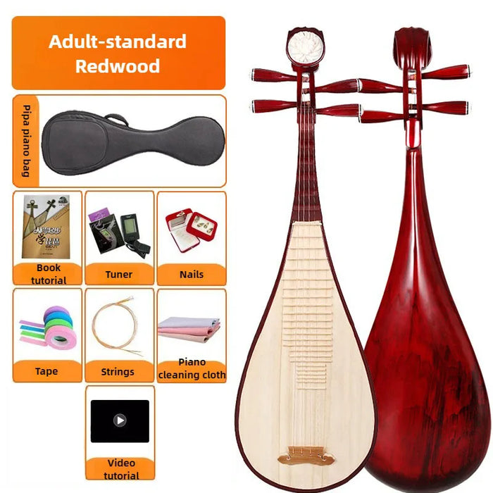 Traditional Chinese Pipa For Beginners And Professionals
