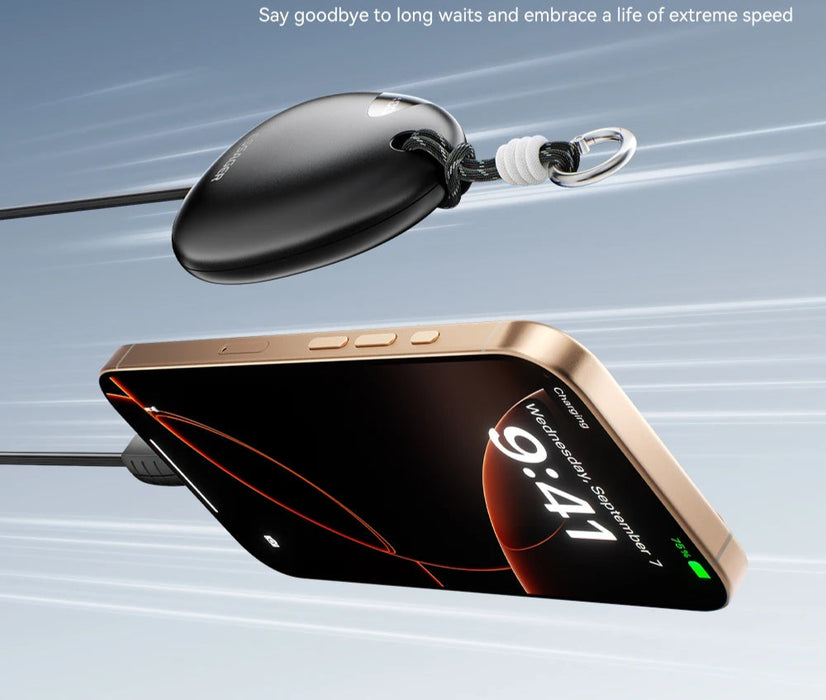 10000Mah Digital Display Power Bank With Retractable 22.5W Fast Charger Built In Lighting Sos For Outdoor Iphone Xiaomi