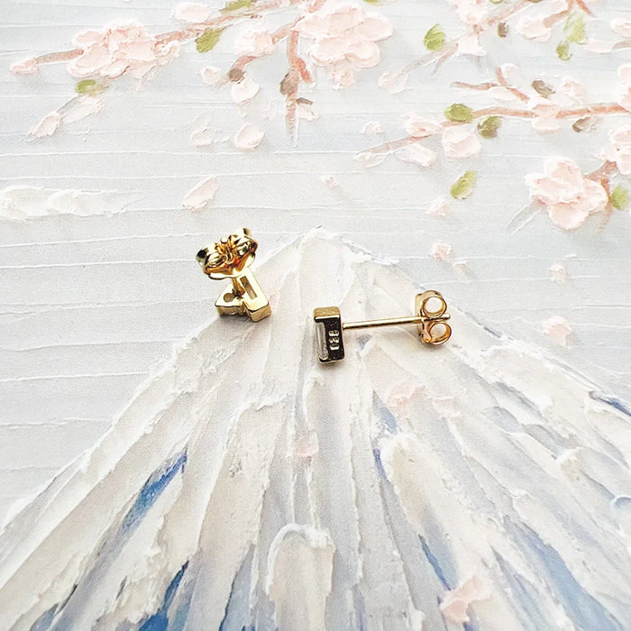 925 Sterling Silver Dancing Stones Stud Earrings Elegant Gift For Women