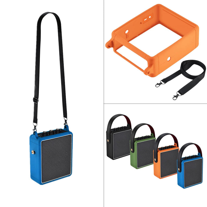 Speaker Silicone Case Anti-Fall Speaker Case Wireless Speaker Carrying Case For Marshall Stockwell Ii Speaker Protective Shell
