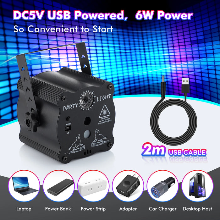 Usb Mini Disco Laser Light Projector