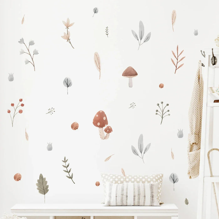 Charming Grass Wall Sticker For Kids Room Decor