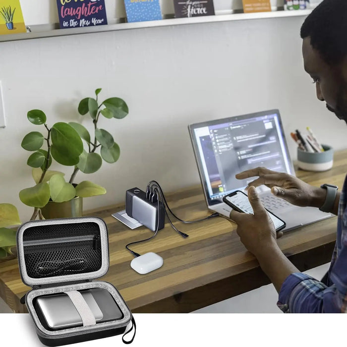 Anker 733 Power Bank Ganprime 65W Travel Case 2 In 1 Hybrid Charger Battery Bank Cover