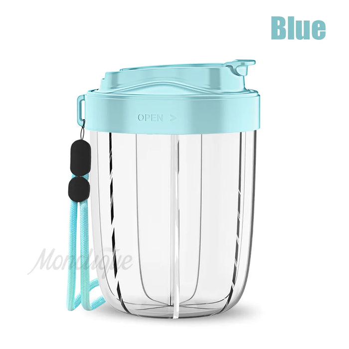 7 Grid Large Pill Organizer For Travel