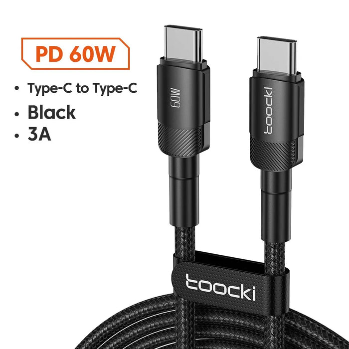 Fast Charging USB C Cable for Iphone and Huawei 1m/2m