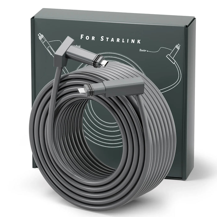 Waterproof Starlink Cable Extension 1200Mbps Transfer Rate