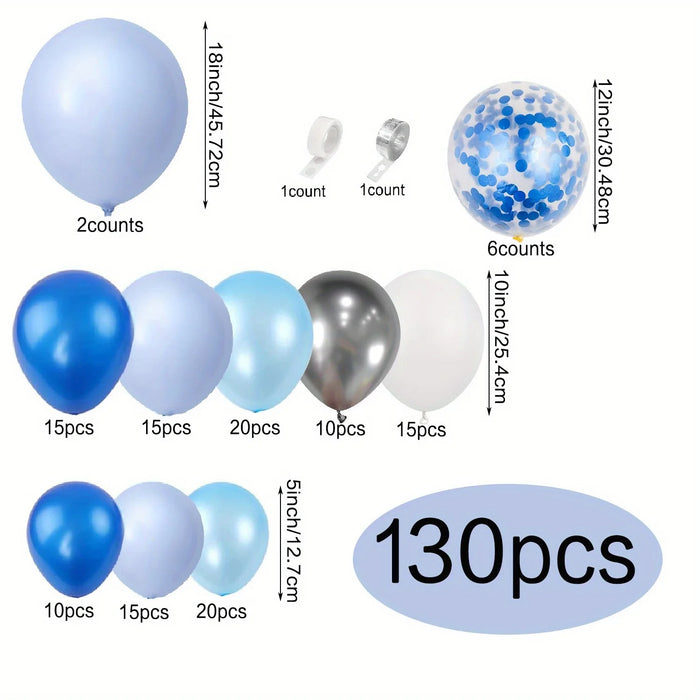 127Pcs Royal Blue Gold Graduation Balloon Wreath Arch Set With Graduation Hat 2024 Graduation Ball Birthday Party Decoration