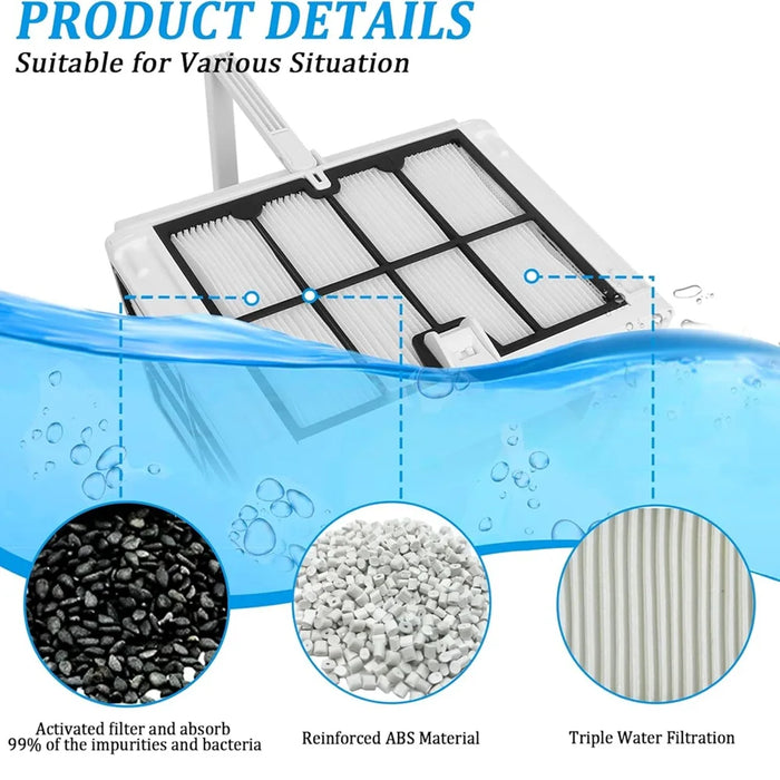 9991458-R1 Ultra Fine Filter Basket Compatible With Dolphin Active 20 M600 Proteus Dx4 Triton Ps Robotic Pool