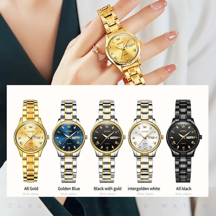 Stainless Steel Waterproof Quartz Watch