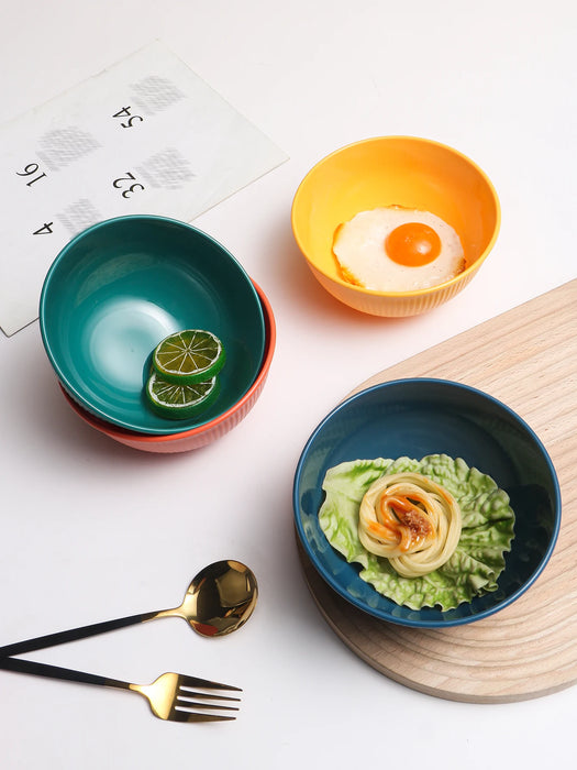 4 / 11 Piece Reusable Plastic Bowls For Camping And Picnics Microwave And Dishwasher Safe