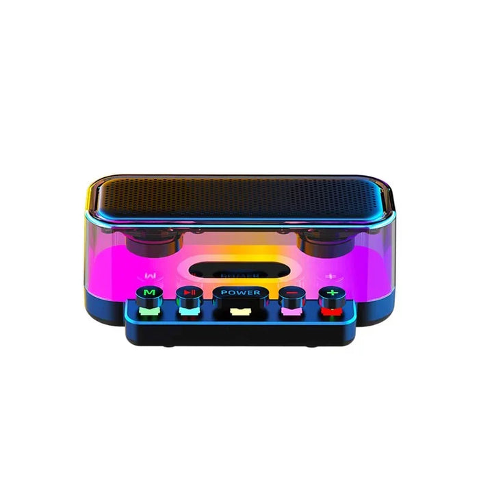 Hifi Bluetooth Speaker With Colourful Lights & Long Playtime