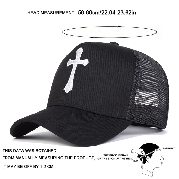 Embroidered Unisex Baseball Cap Adjustable Sun Hat For Spring / Summer