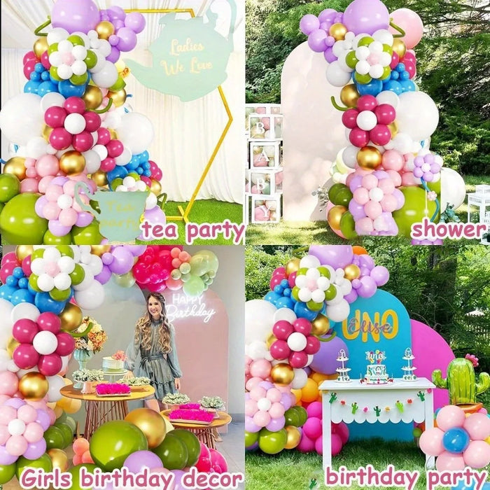 149Pcs Rainbow Balloon Set Colourful Birthday Party Wedding Decoration Gift Party Anniversary Balloon Party Decoration