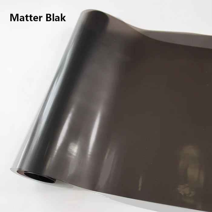 Black Smoke Armored Film Gloss Pvc Wrap For Lights - Durable Car Cover