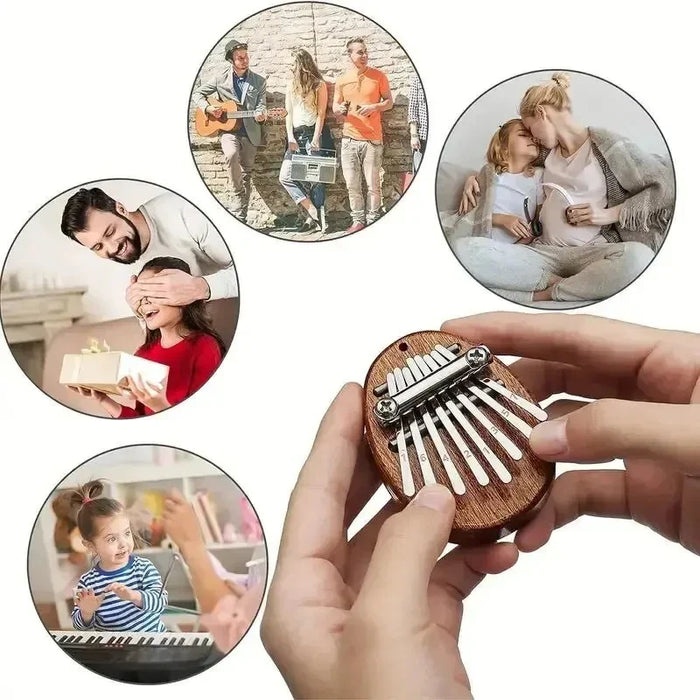 Mini Wood Kalimba High Quality Thumb Piano