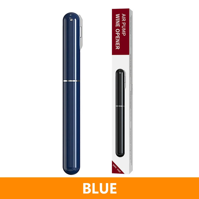 Stainless Steel Air Pressure Wine Opener Easy Cork Removal For Home Parties