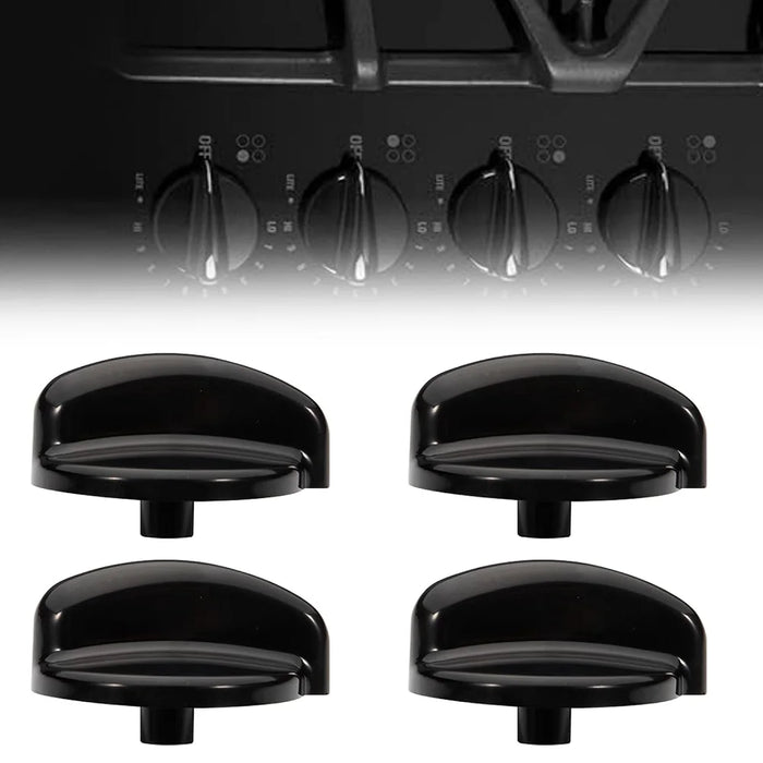 4 Pack Wb03T10236 Burner Control Knob Gas Range Knobs Compatible With Ge Range Stove Cooktop Oven Ap3883034 1166373