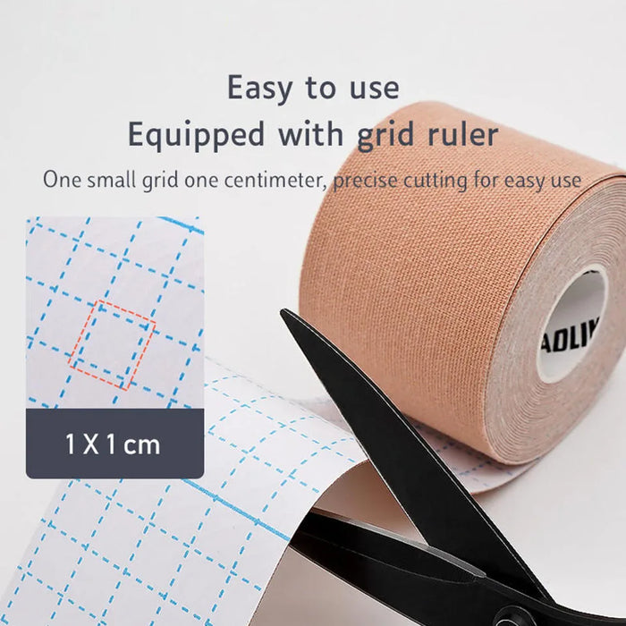 5Cm*5M Waterproof Kinesiology Tape Muscle Recovery & Pain Relief